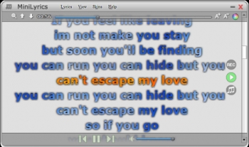 minilyrics 7 media player