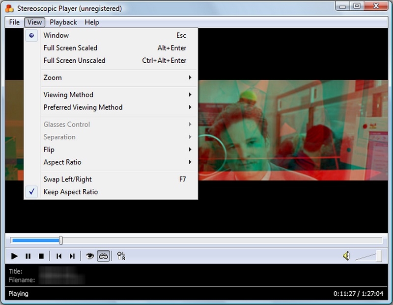 Stereoscopic Player   -  5