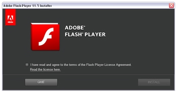flash player offline installer ie