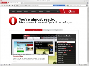 opera next 16 web browser
