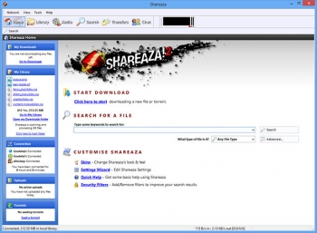 shareaza file sharing